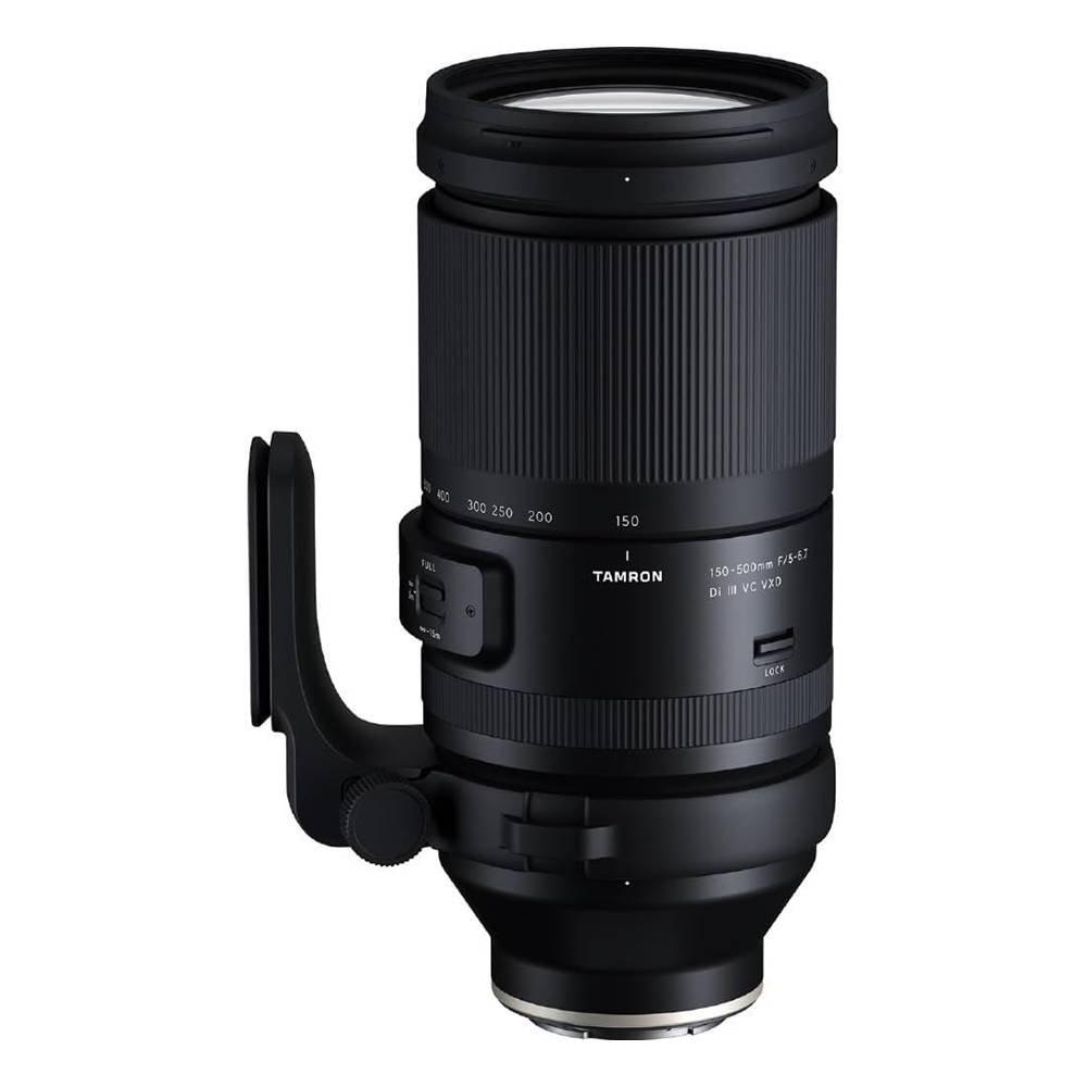 Buy Tamron 150-500mm f/5-6. 7 di iii vc vxd camera lens, a057s – black in Kuwait