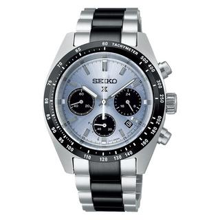 Buy Seiko prospex mechanical men's watch, chronograph, 39mm, stainless steel, ssc909p1 - si... in Kuwait