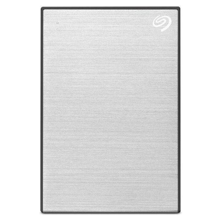 Buy Seagate one touch portable hard drive, 4tb hdd with password, stkz4000401 - silver in Kuwait