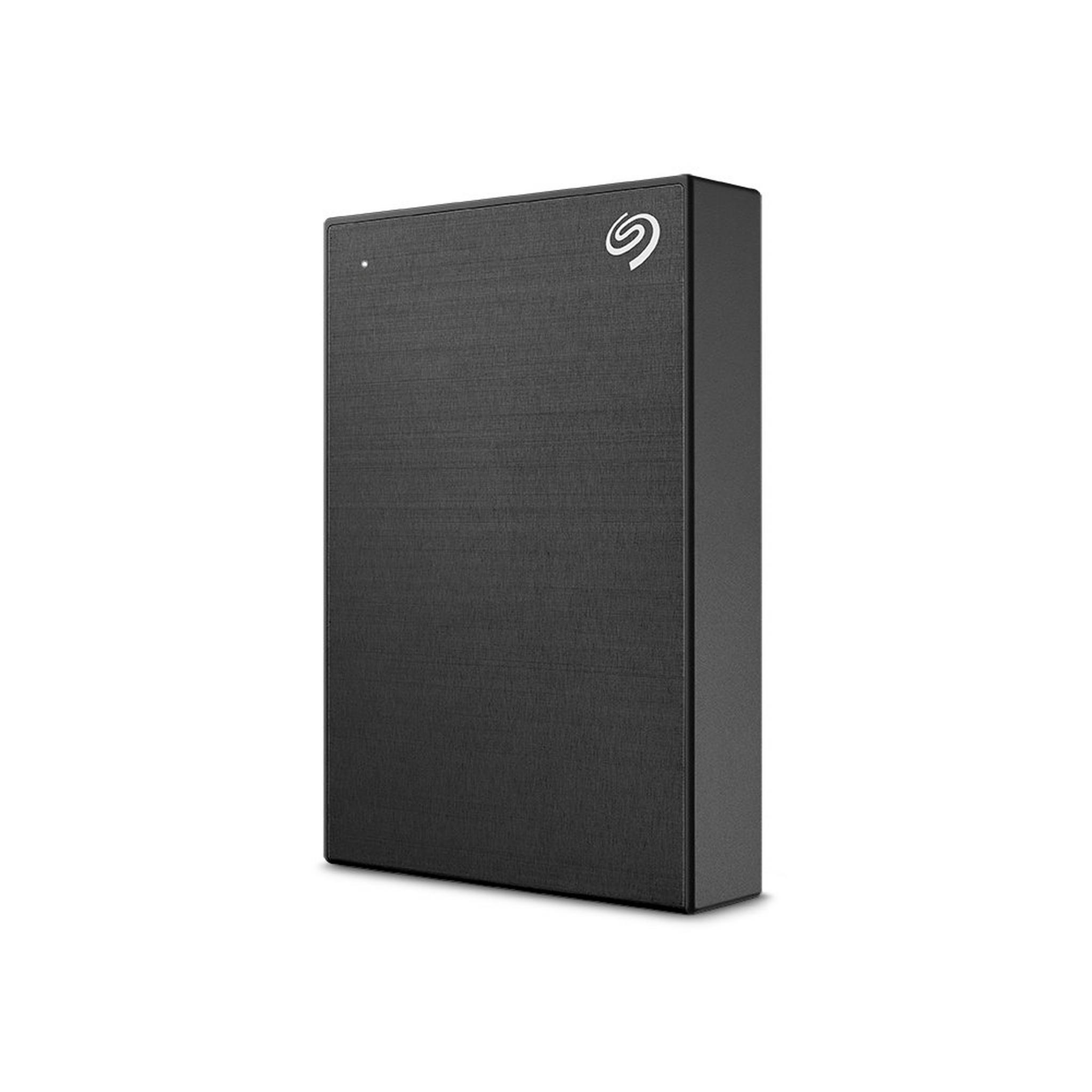 SEAGATE One Touch Portable Hard drive, 1TB HDD with Password, STKY1000400 - Black