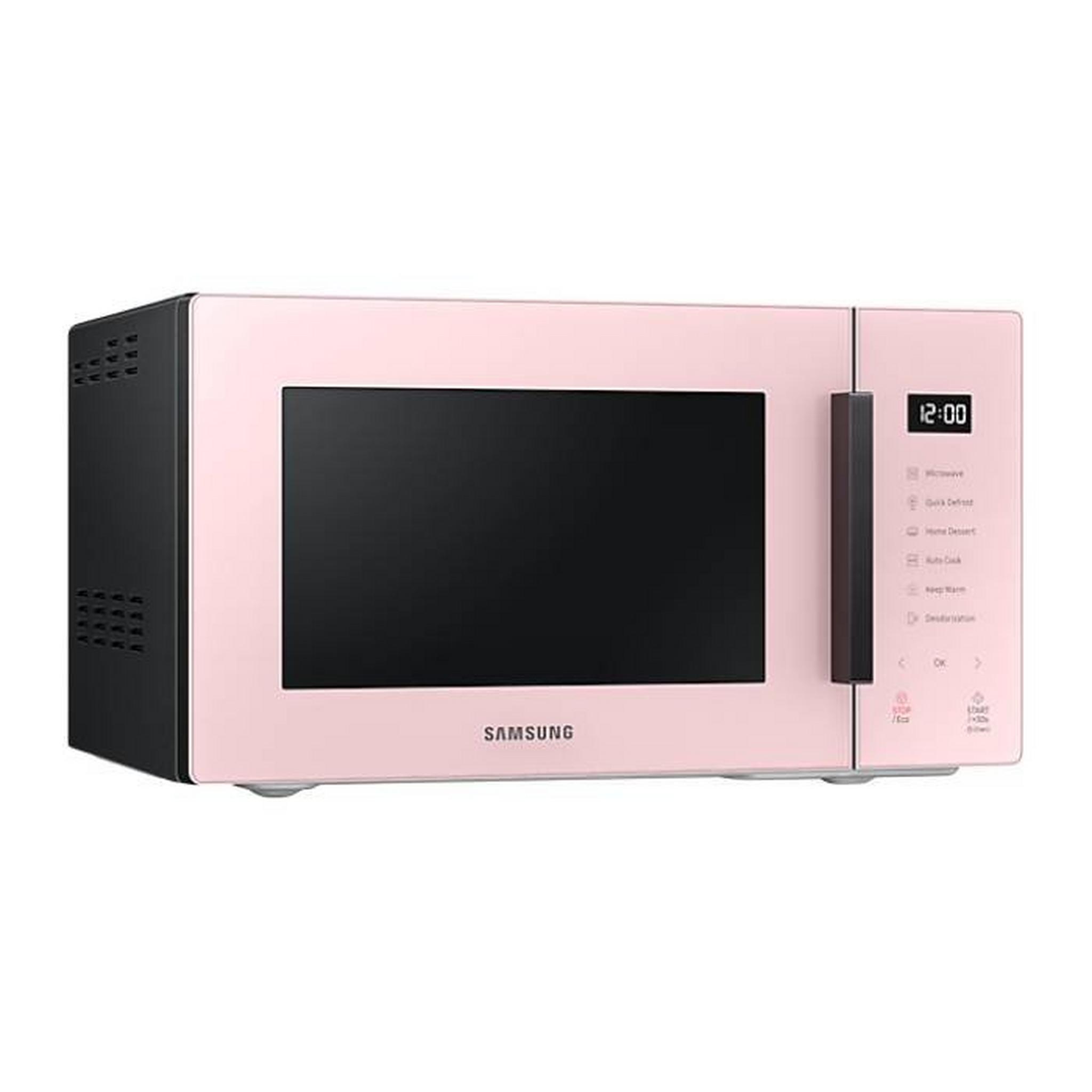 Samsung Bespoke Solo Microwave Oven 23 Liters,750 W, MS23T5018AP/SG – Pink