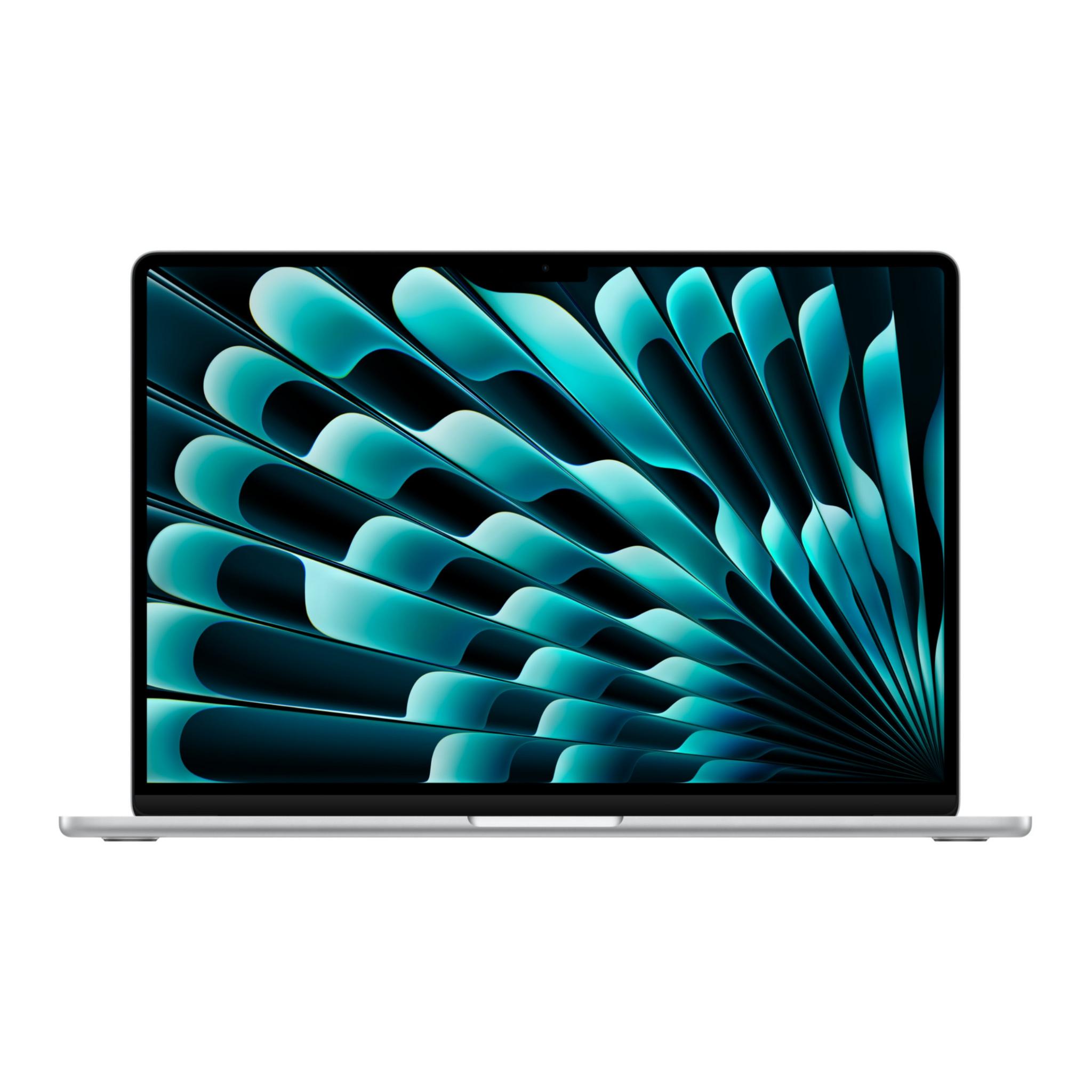 Apple MacBook Air, M2, 256GB, 8GB RAM, 15.3-inch, Mac OS, MQKR3AB/A - Silver
