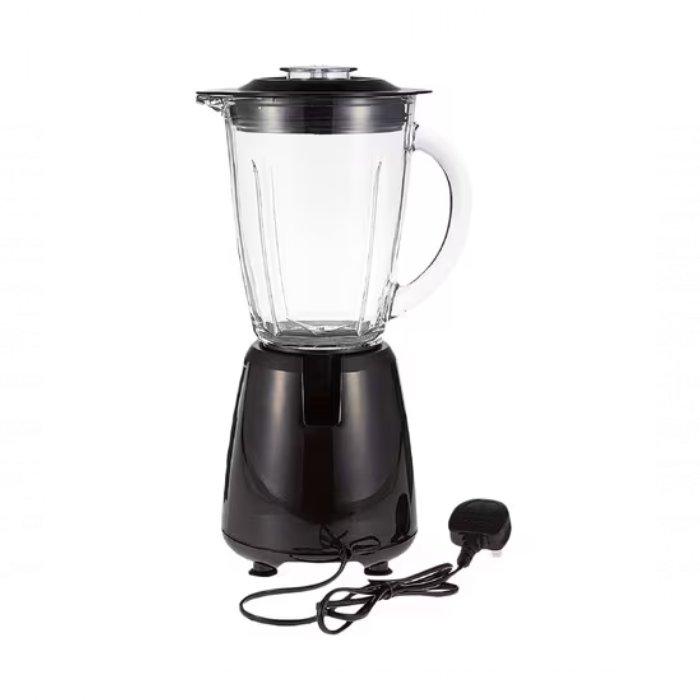 Black & Decker Electric Blender with 2 Mills, 400 W, 1.5L, BX365-B5 - Stainless Steel