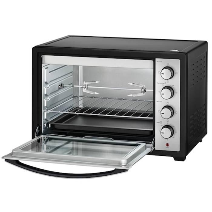 Black & Decker 50L Toaster Oven, TRO50RDG-B5 - Black