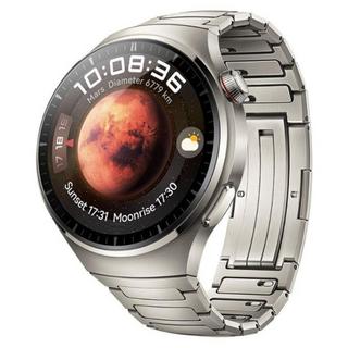 Buy Huawei watch 4 pro, titanium body, titanium strap, medes-l19m - silver in Kuwait