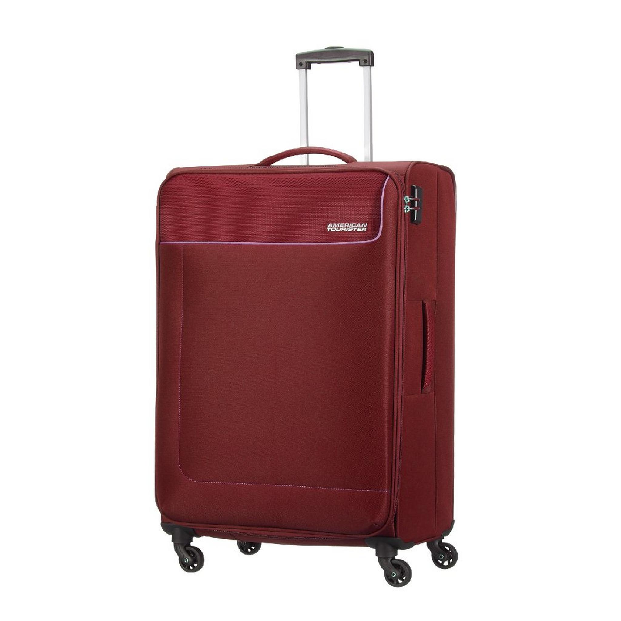 American Tourister Jamaica Spinner 69CM Soft Luggage, 27OX02002 - Maroon