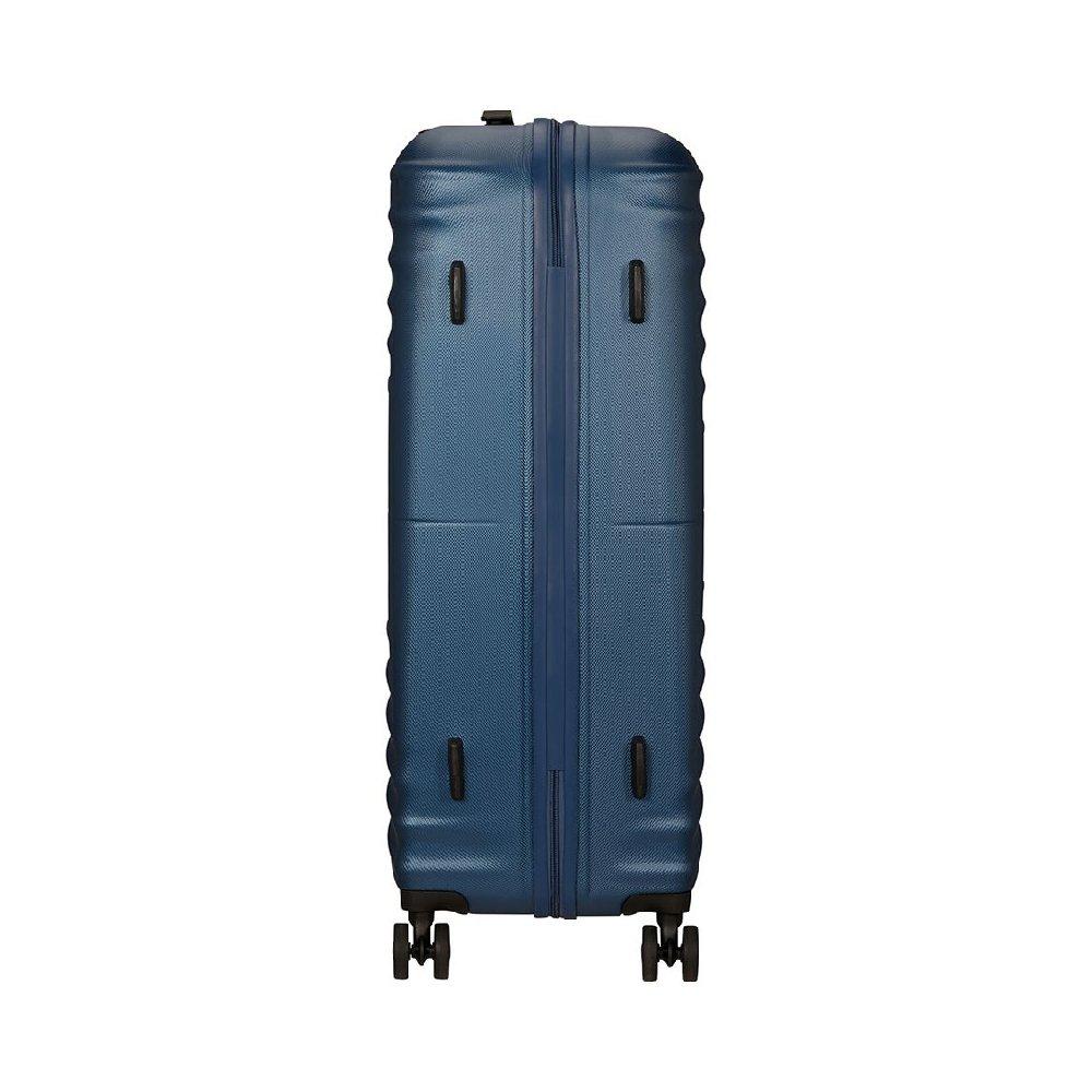 American Tourister TWIST WAVES SPINNER 88CM Hard Luggage, QC6X41009 - Dark Navy