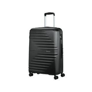 Buy American tourister twist waves spinner 77cm hard luggage, qc6x19008 - black in Kuwait