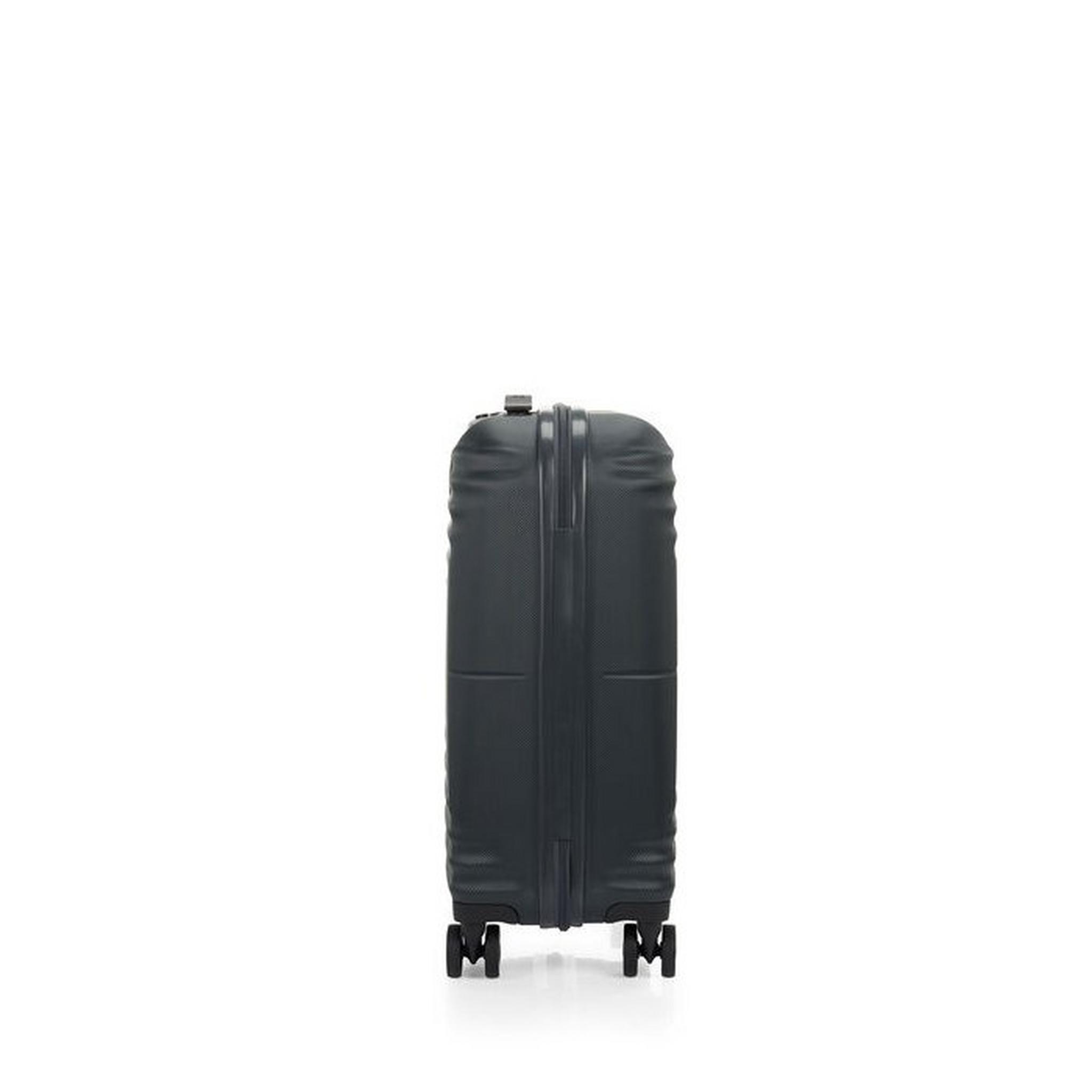 حقيبة سفر تويست ويفز بجوانب صلبة وعجلات دوارة 88سم، QC6X19009 - أسود