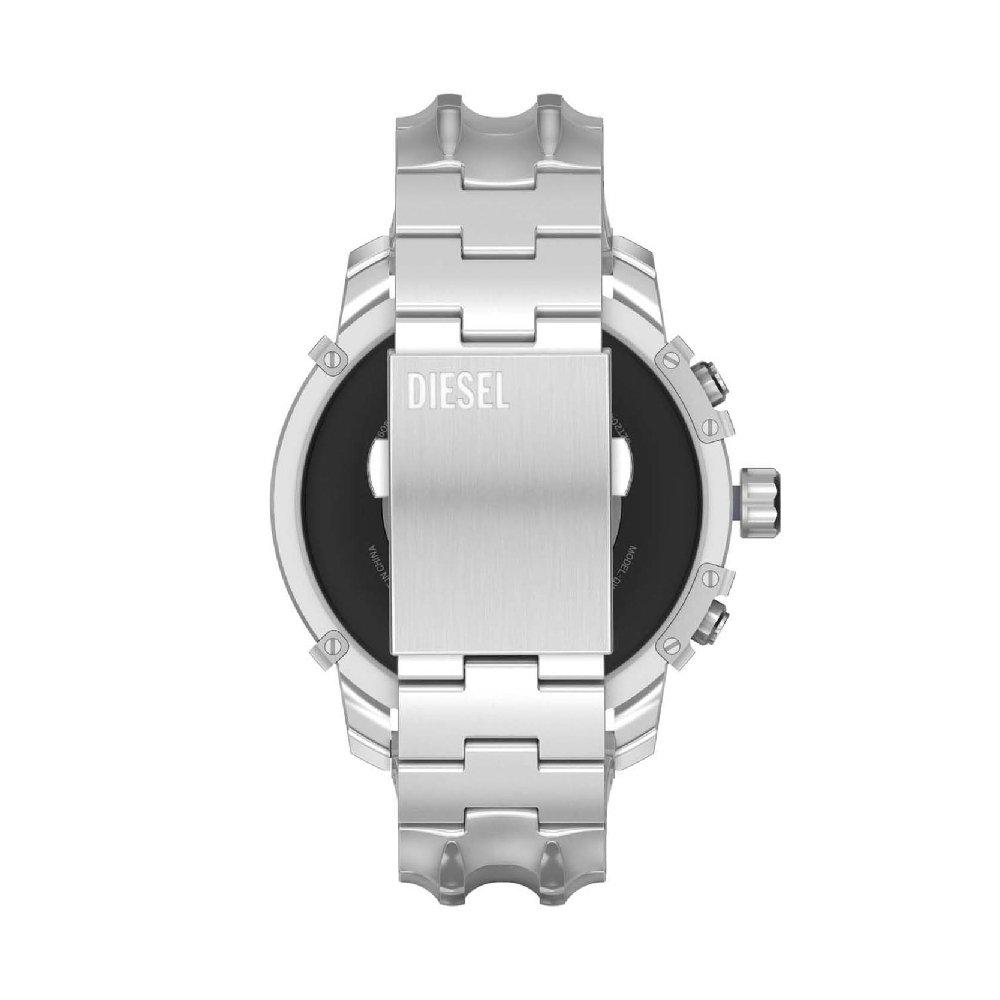 Diesel Smart Watch for Men, Stainless Steel Band, 48mm, DZT2040 - Silver