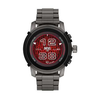 Buy Diesel smart watch for men, stainless steel band, 48mm, dzt2042 - grey in Kuwait