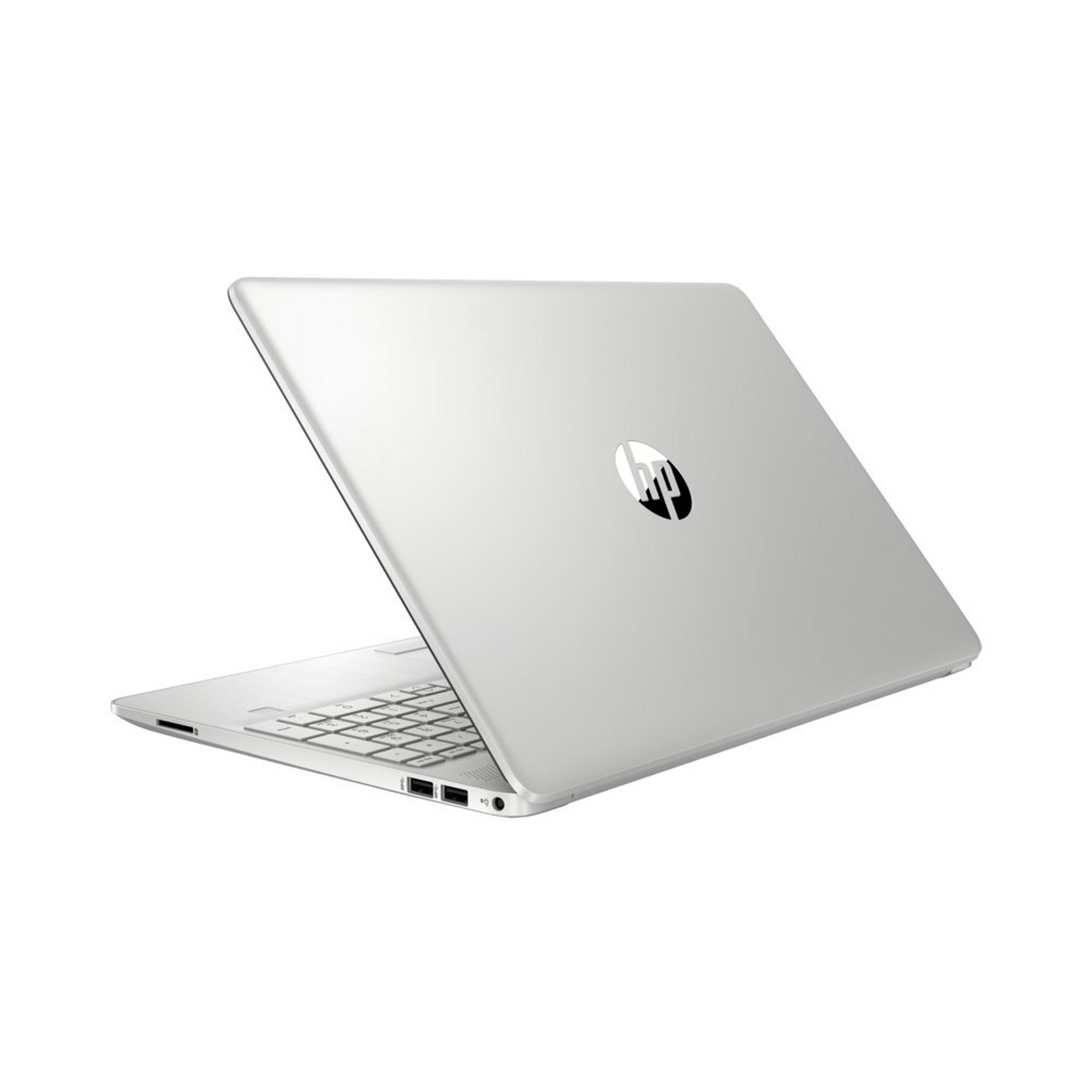 HP Laptop, Intel Core i7, 512GB SSD, 16GB RAM, 15.6-inch, NVIDIA GeForce MX550 Graphics, Windows 11 Home, 15-dw4053ne - Silver