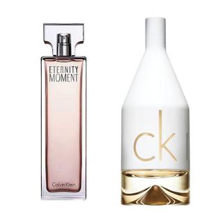 Buy Calvin klein in 2u 100ml eau de toilet + eternity moment 100 for women - eau de parfum in Kuwait