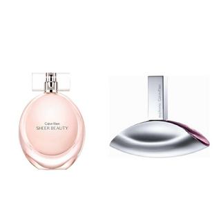 Buy Calvin klein euphoria - 100ml eau de parfum + sheer beauty -100ml for women - eau de to... in Kuwait