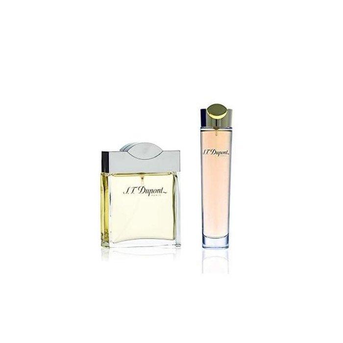 Buy S. T. Dupont 100ml  edp for women +  edt 100ml him for men in Kuwait