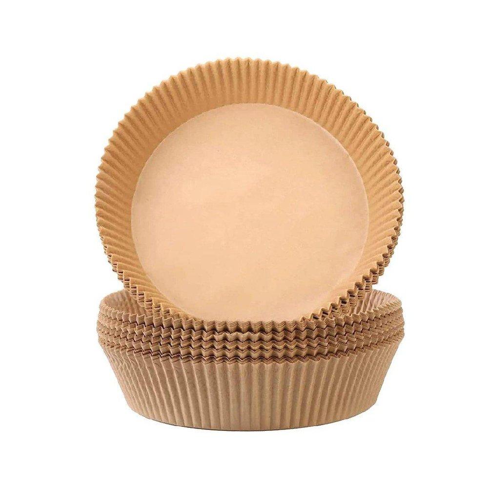 BRABANTIA 100pcs Air Fryer 16cm Baking Paper, 94010