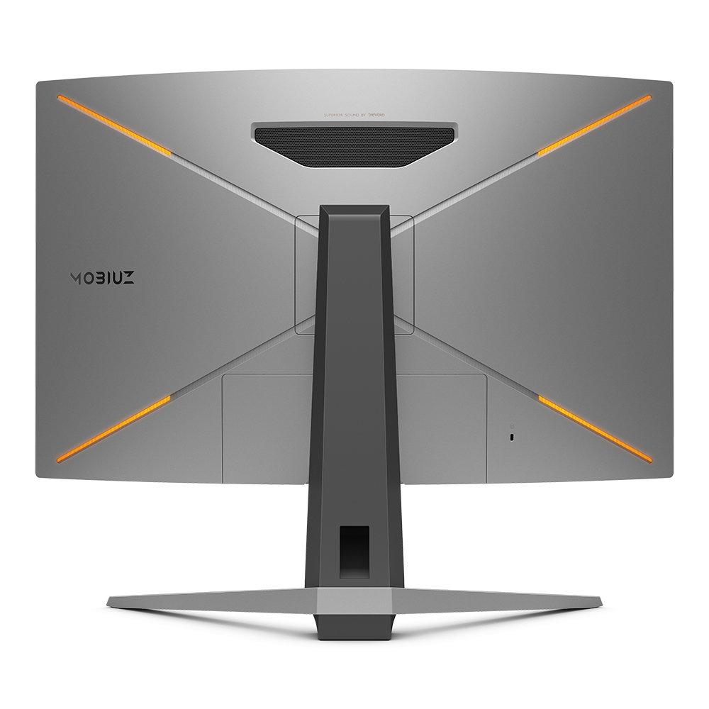 BenQ Curved 2K QHD Gaming Monitor, 32 Inch, 165Hz, 1Ms, 1000R, HDRi, EyeCare (EX3210R) - Metallic Grey