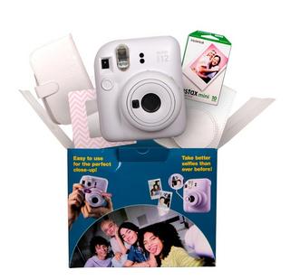 Buy Fujifilm instax mini 12 instant film camera bundle - white in Kuwait