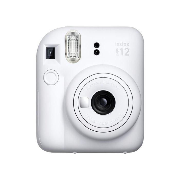Instax Mini 12 Instant Film Camera Bundle - White