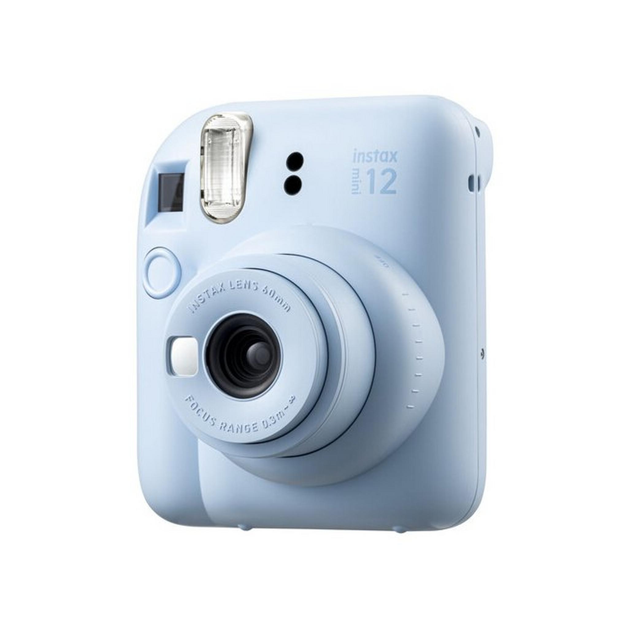 Fujifilm Instax Mini 12 Instant Film Camera Bundle - Blue