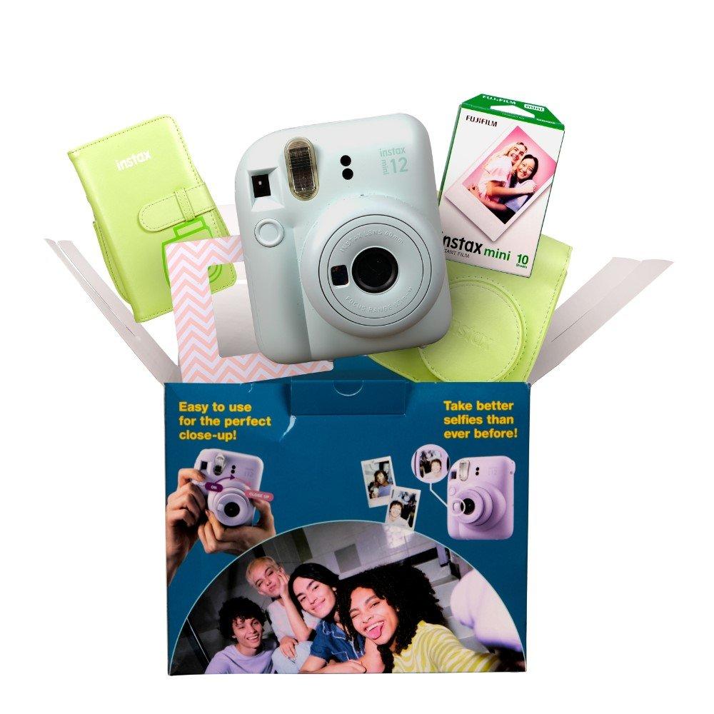 Buy Fujifilm instax mini 12 instant film camera bundle - green in Kuwait