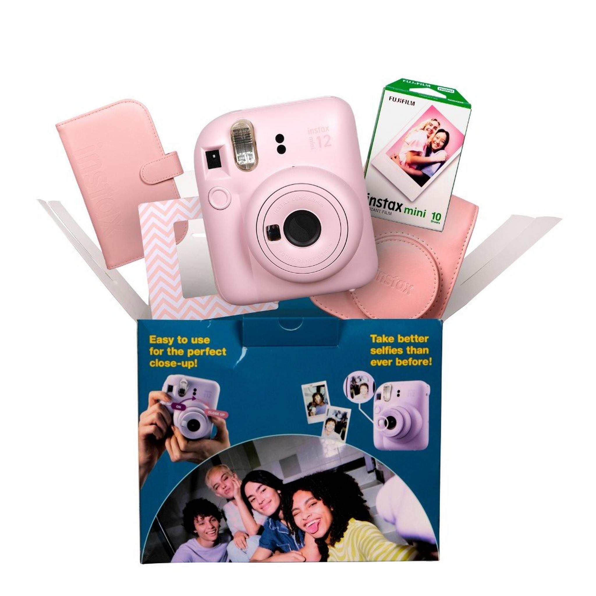 Fujifilm Instax Mini 12 Camera Bundle - Pink| Xcite