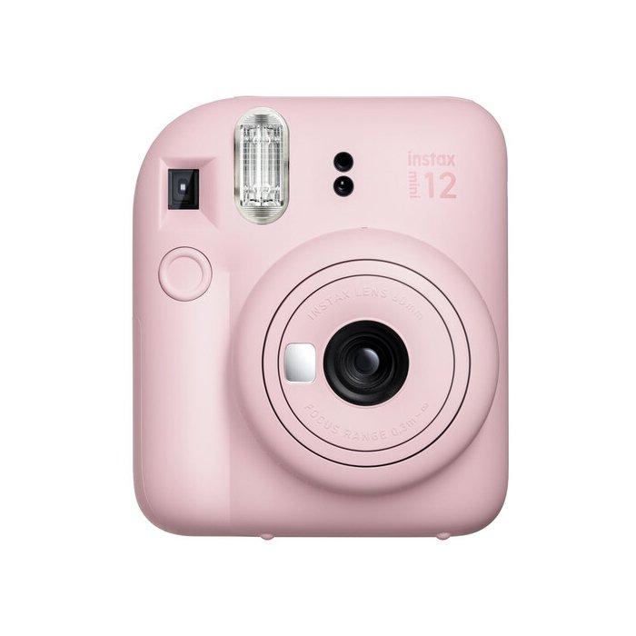 Instax Mini 12 Instant Film Camera Bundle - Pink