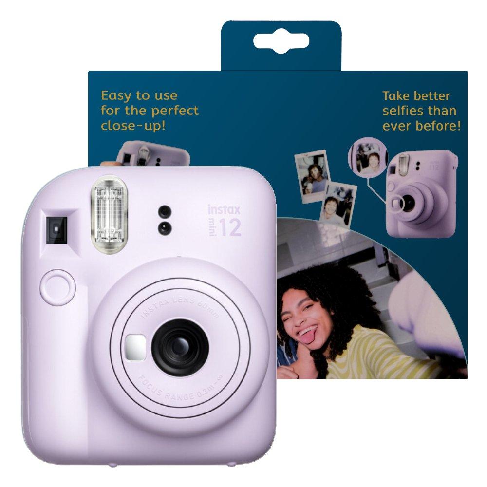 FUJIFILM INSTAX MINI 12 Instant Film Camera Purple Includes