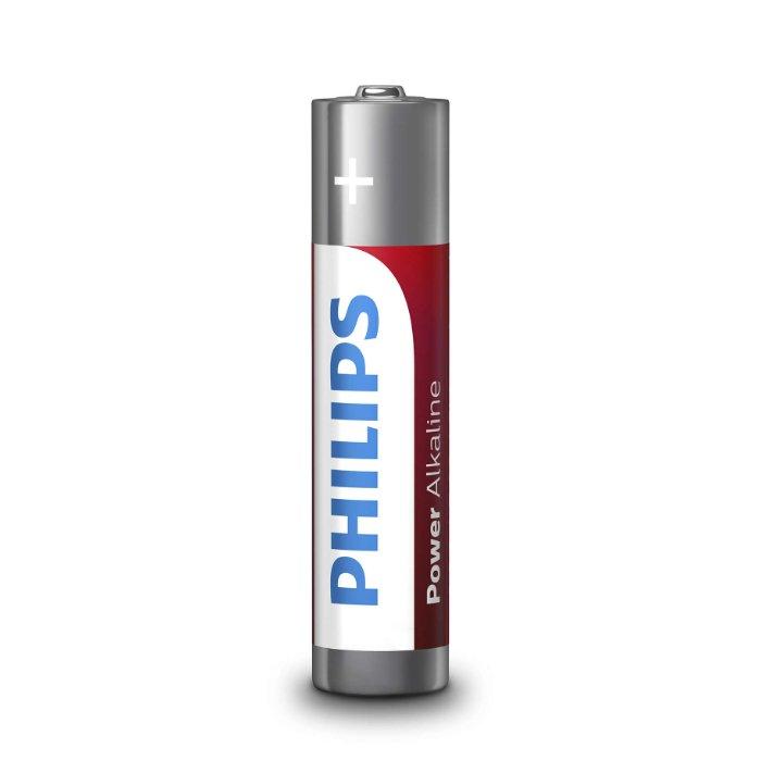 Philips Lighting Battery Alkaline AAA 1.5V, 8+2PCS, LR03P10BP/97