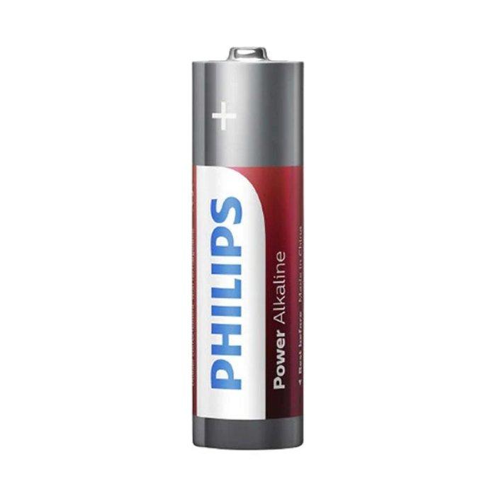 Philips Power Alkaline AA Battery, 1.5 V, LR6P10BP/97 - Red