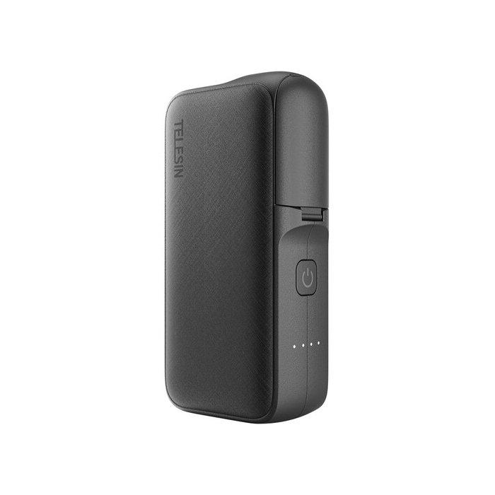 TELESIN Storage Charging Box Power Bank for GoPro Battery, GP-PB-001 - Black