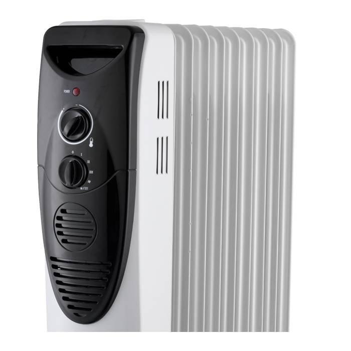Wansa 2000W 9 Fins Oil Heater - CY-C01-9-20
