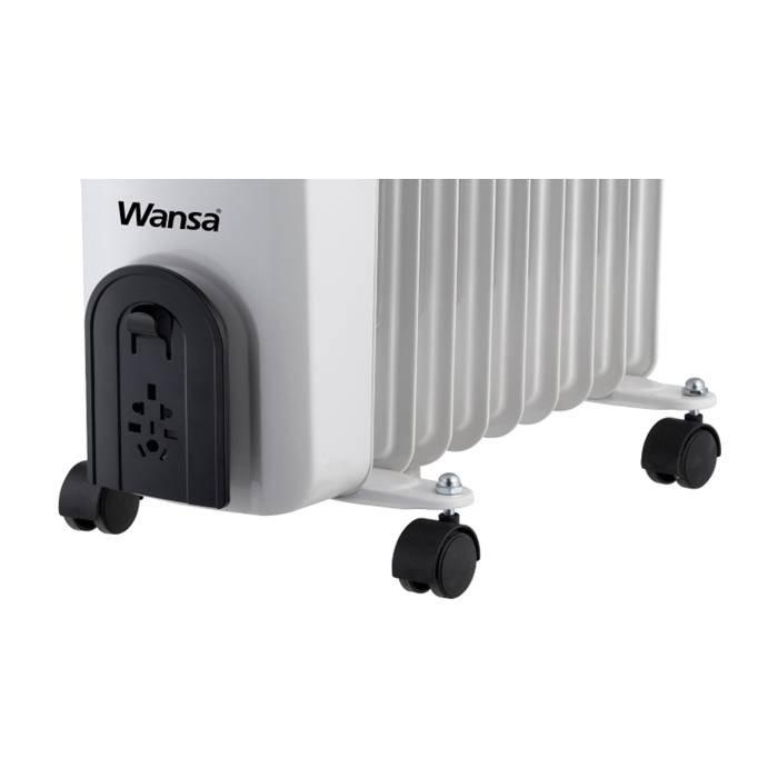 Wansa 2000W 9 Fins Oil Heater - CY-C01-9-20