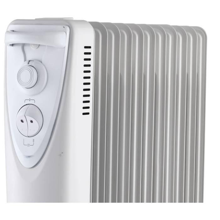 Wansa 2500W 11 Fins Oil Heater - CY-C08-11-25