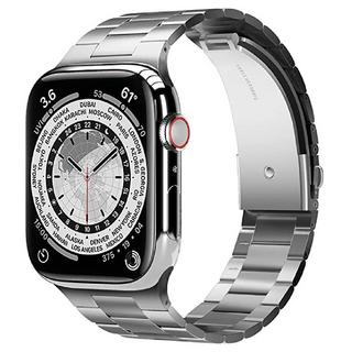Buy Elago apple watch ultra metal band, 42/44/45mm, eaw-mtband45-sl - sliver in Kuwait