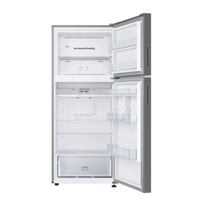 Samsung Top Freezer Refrigerator, 13.7CFT, 388 Liters, RT50CG6400S9 - Silver