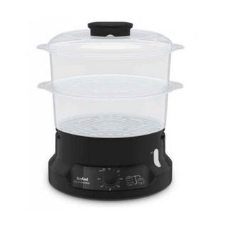 Buy Tefal mini compact 2 bowl steam cooker, 800watts, 6 liters, vc139865 - black in Kuwait