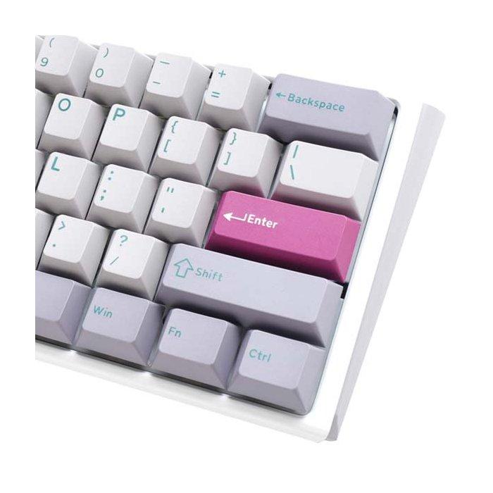 Ducky One 3 Mini Hot-Swap Mechanical Gaming Keyboard, Blue Switch, DKON2161ST-CUSPDMIWHHC2– Mist Grey