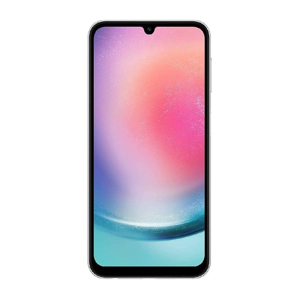 Samsung Galaxy A24, 6.5-Inch, 4GB RAM, 128GB - Silver
