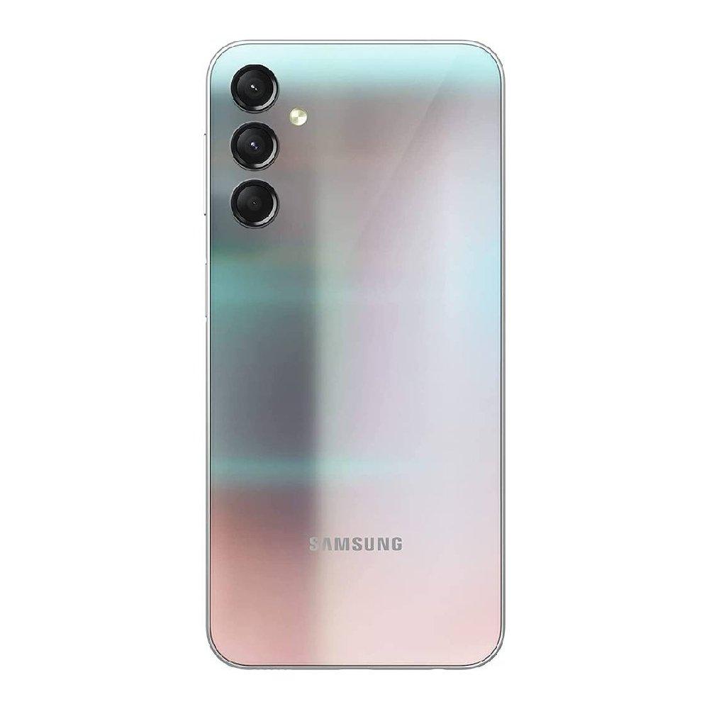 Samsung Galaxy A24, 6.5-Inch, 4GB RAM, 128GB - Silver