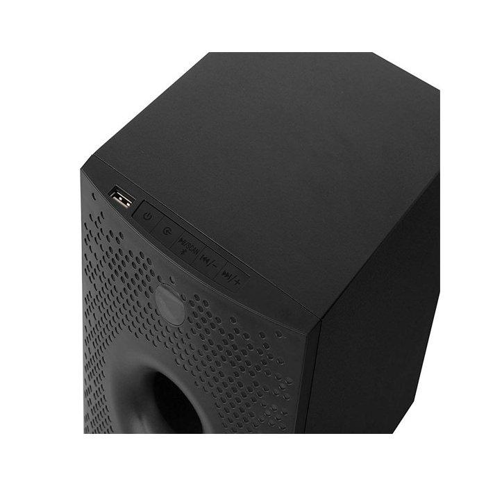 F&D F210X Portable Bluetooth Home Theatre, 15W,  2.1 Channel - Black