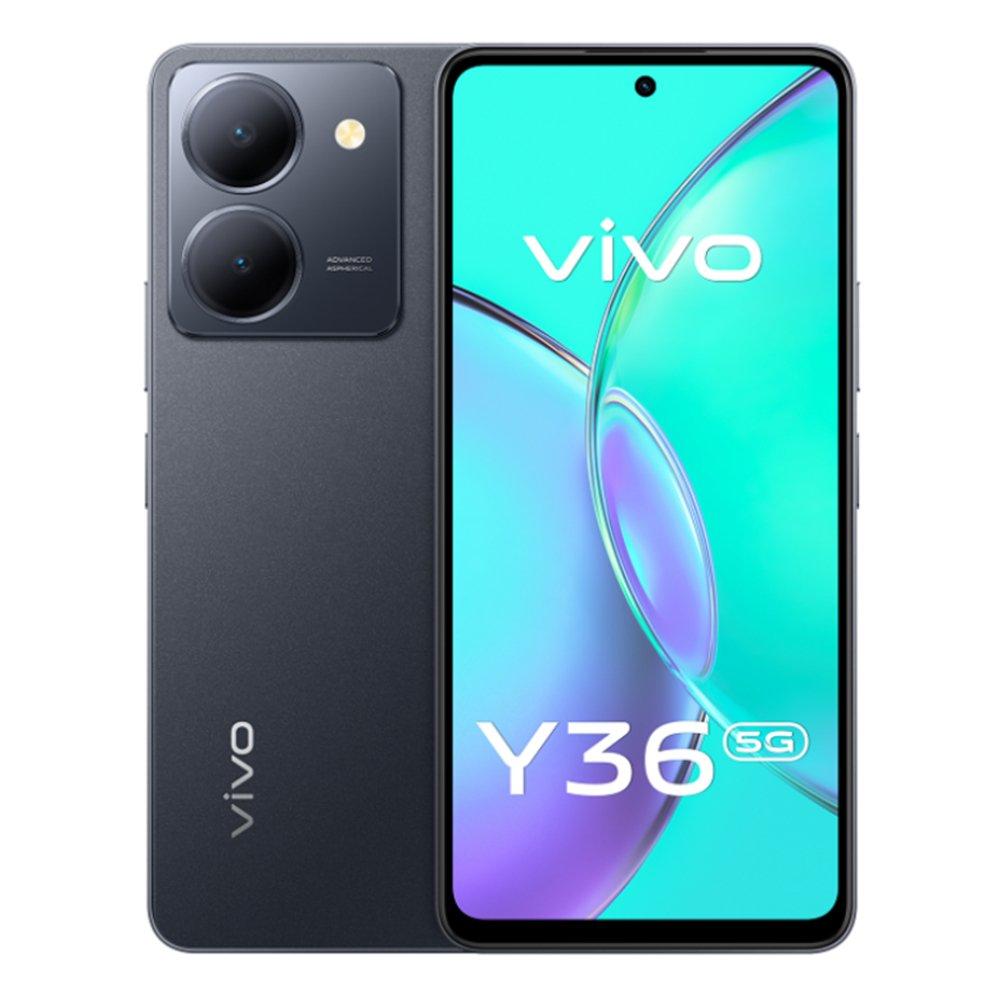 Buy Vivo y36, 6. 64-inch, 256gb, 8gb ram, 5g phone - black in Kuwait