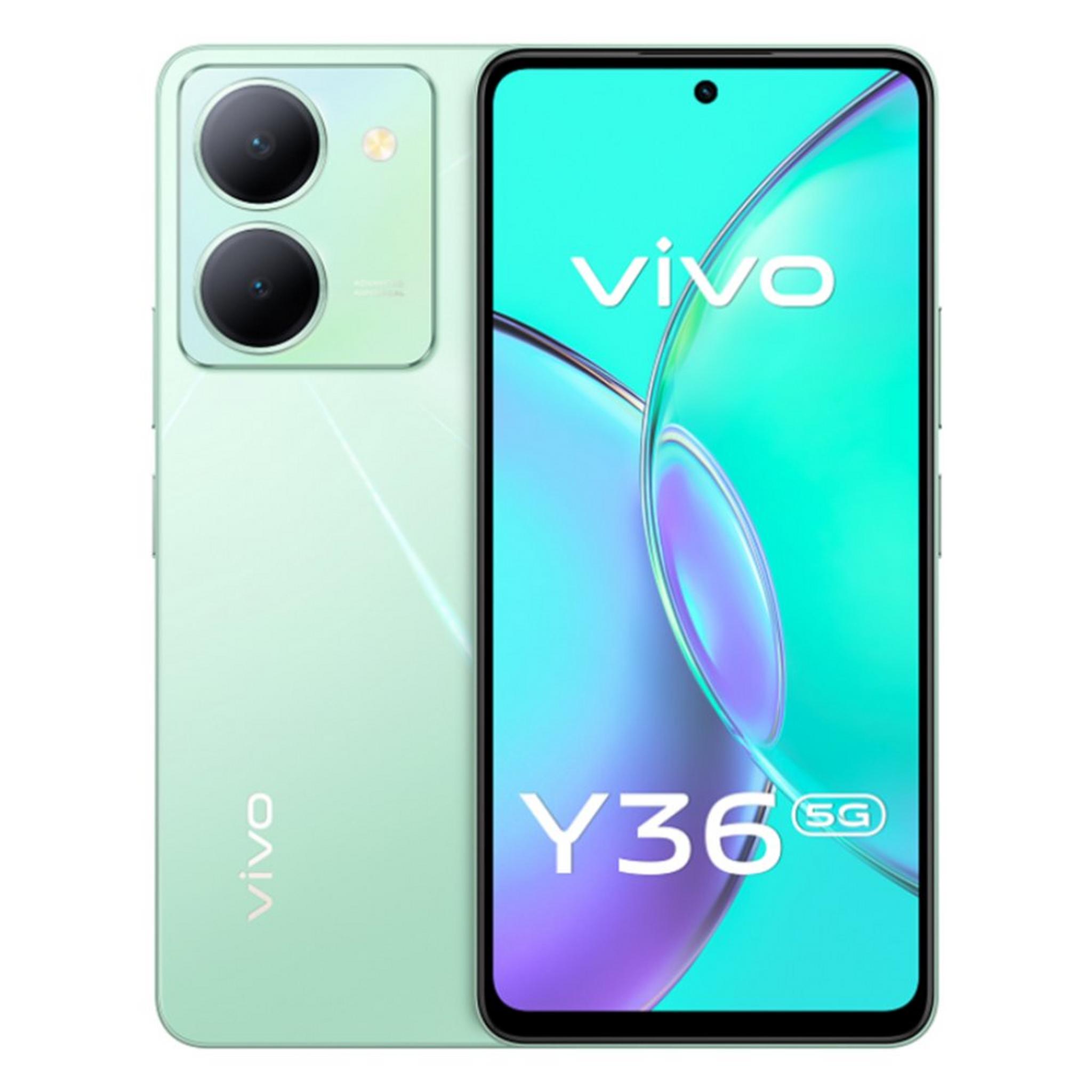 Vivo Y36, 6.64-inch, 256GB, 8GB RAM, 5G Phone - Green