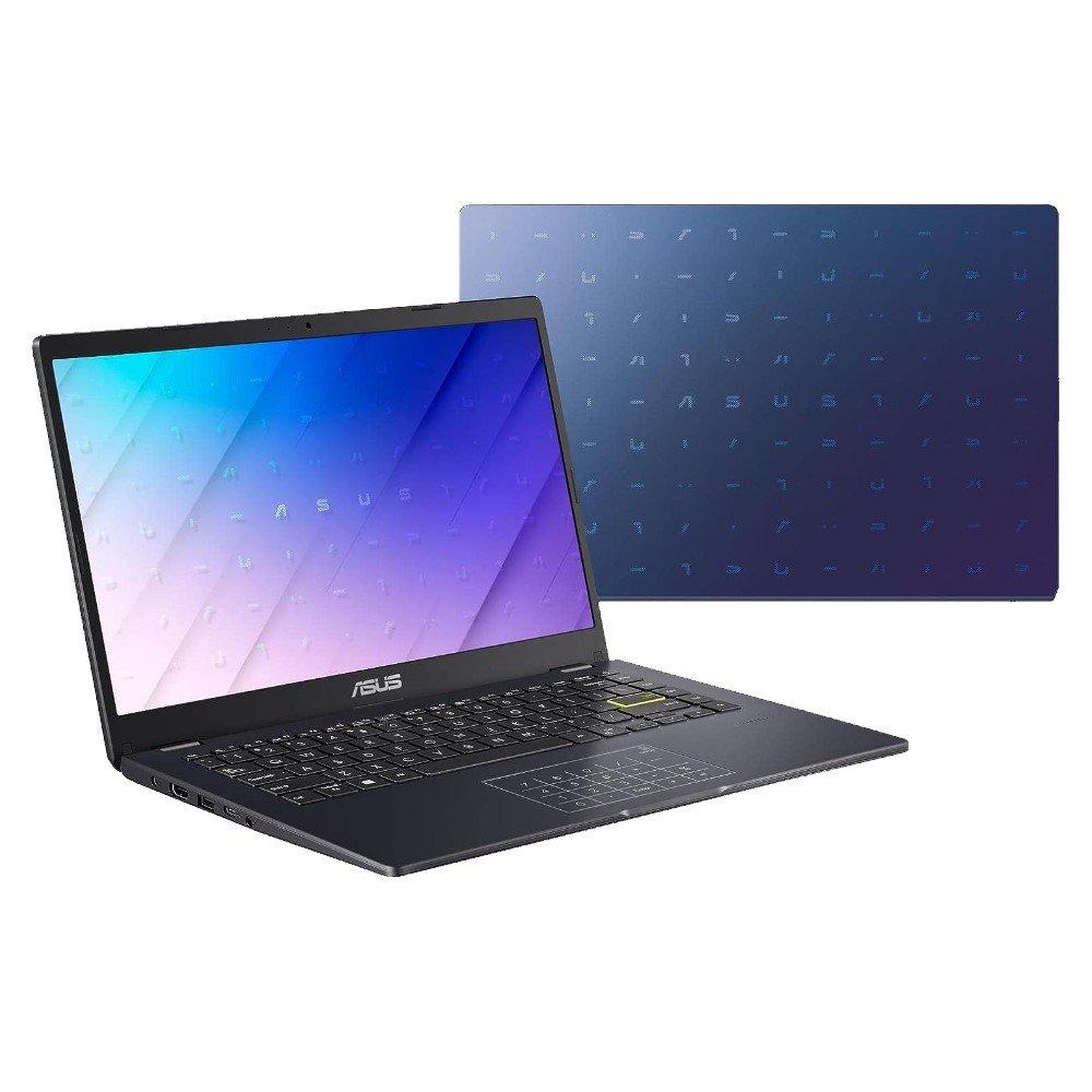ASUS E410 Laptop, Intel Celeron N4020, 128GB SSD, 4GB RAM, 14-inch, Intel Graphics Shared, Windows 11 Home, E410MA-BV1248WS - Blue