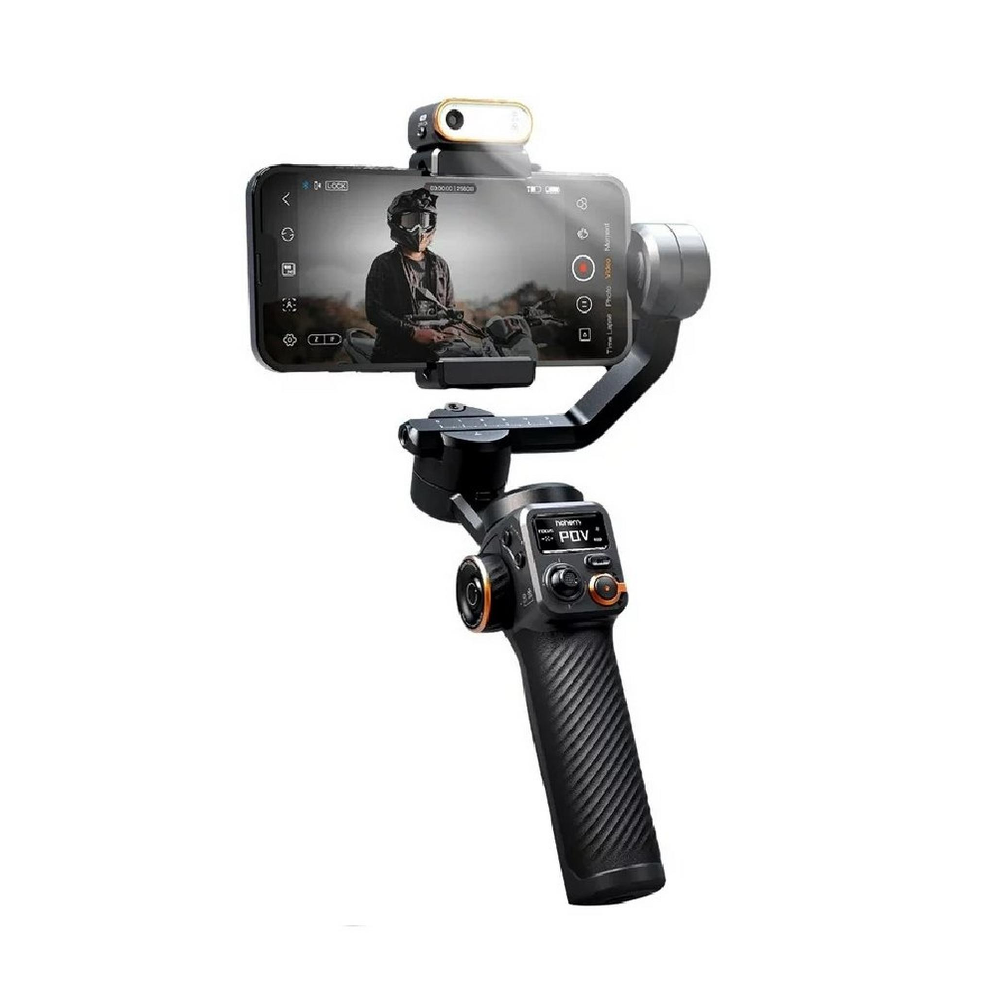 Hohem iSteady M6 Kit Handheld Gimbal 3-Axis Stabilizer For Smartphones, Black