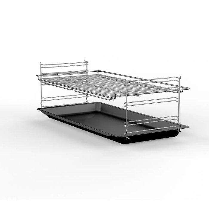 Bosch Series-4 5 Burners Gas Cooker, 90x60cm, HGVDA0Q50M - Stainless Steel