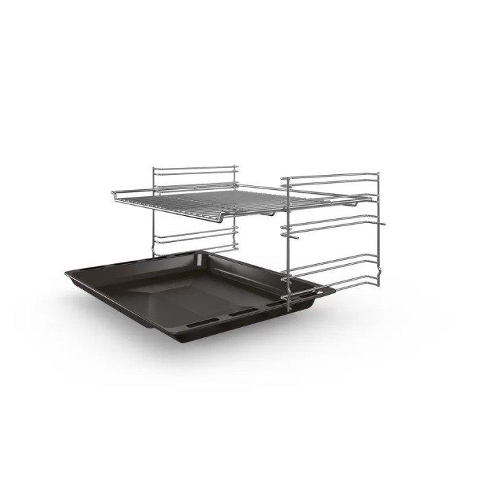 طباخ غاز 4 شعلات سلسلة 2من بوش، 60×60 سم، HGA120B50M - ستانلس ستيل