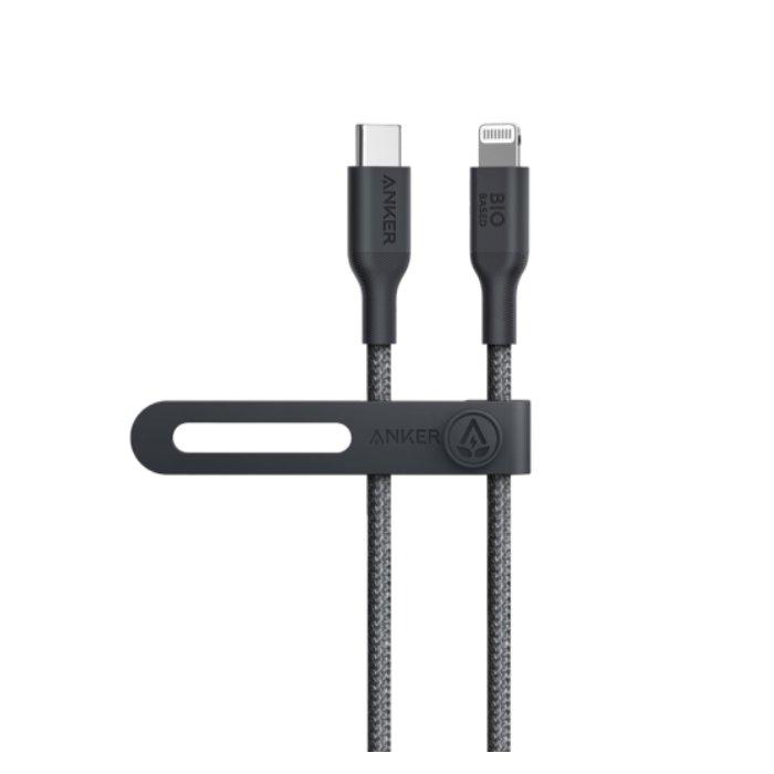 Anker 542 USB-C to Lightning Cable (Bio-Nylon) (0.9m/3ft) -Black