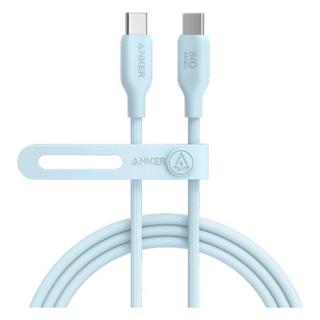 Buy Anker 544 usb-c to usb-c cable (bio-based) 140w (0. 9m) - blue in Kuwait