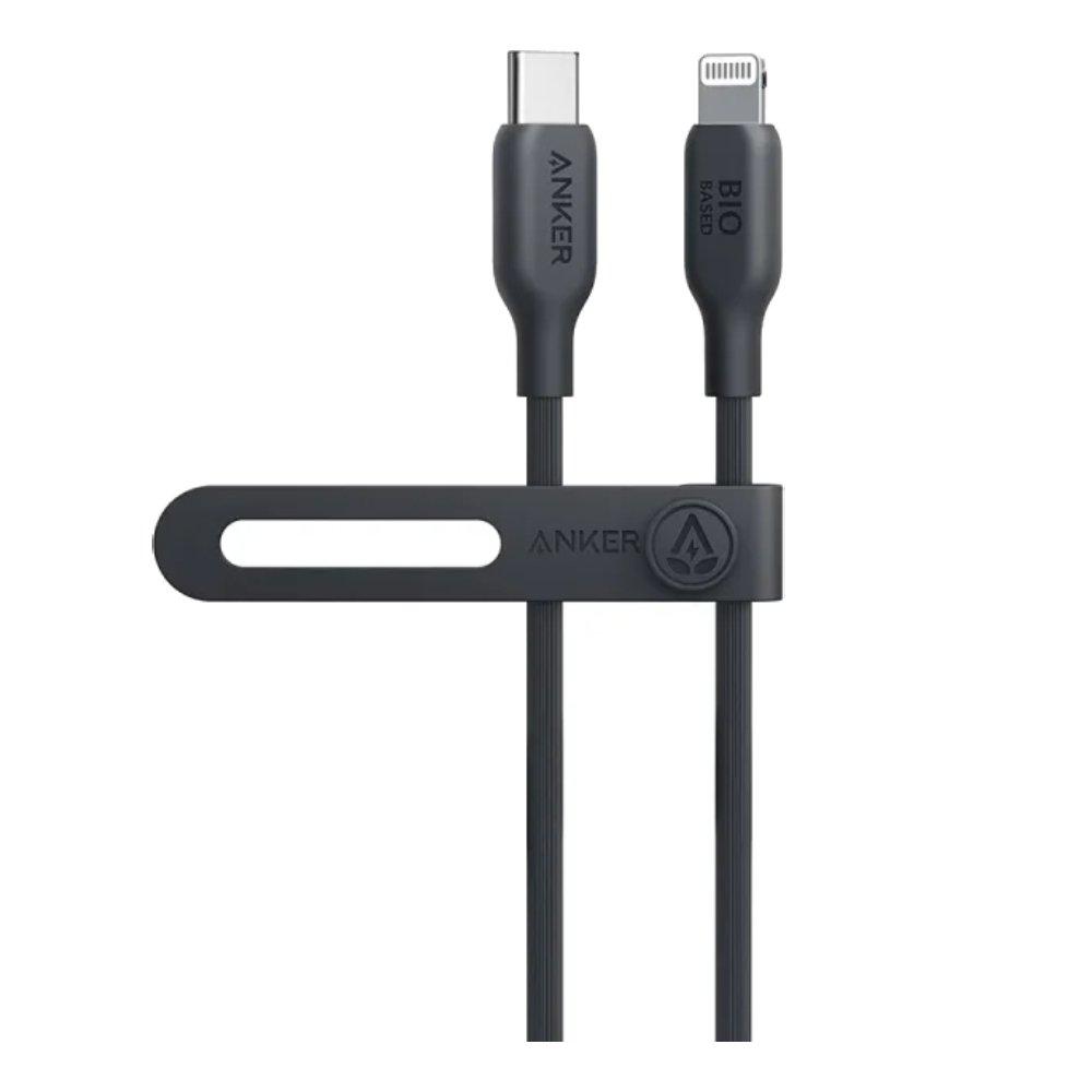 Anker 542 USB-C to Lightning Cable Bio-Based, 0.9 m/3f, A80B1H11- Black